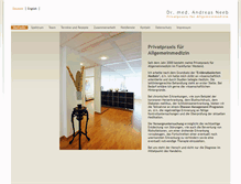 Tablet Screenshot of praxis-neeb.de